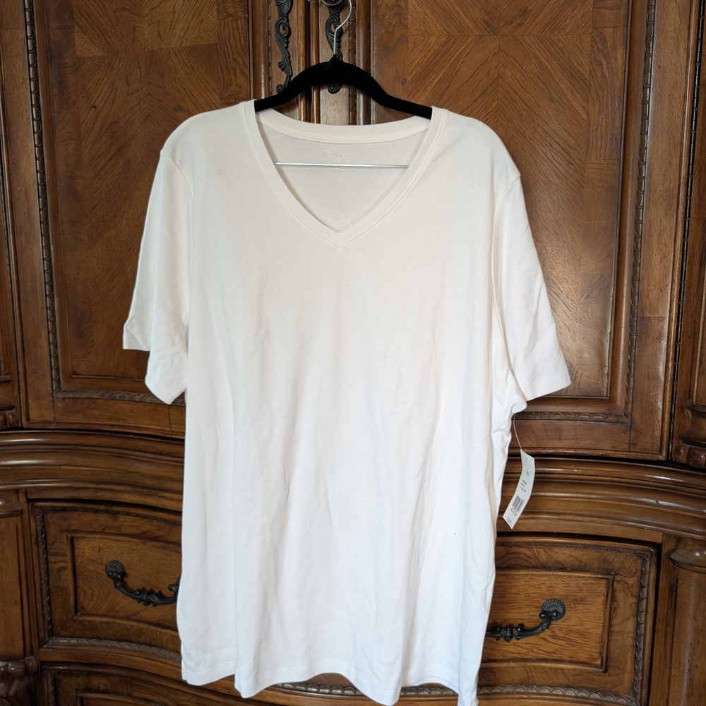 Kim Rogers White Short Sleeve Tee
